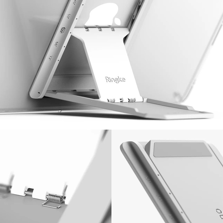 Калъф за iPad Pro 11 2024, ru iPad Pro 11 - Ringke Fusion Sketch Stand, W63, Полиуретан, Черен