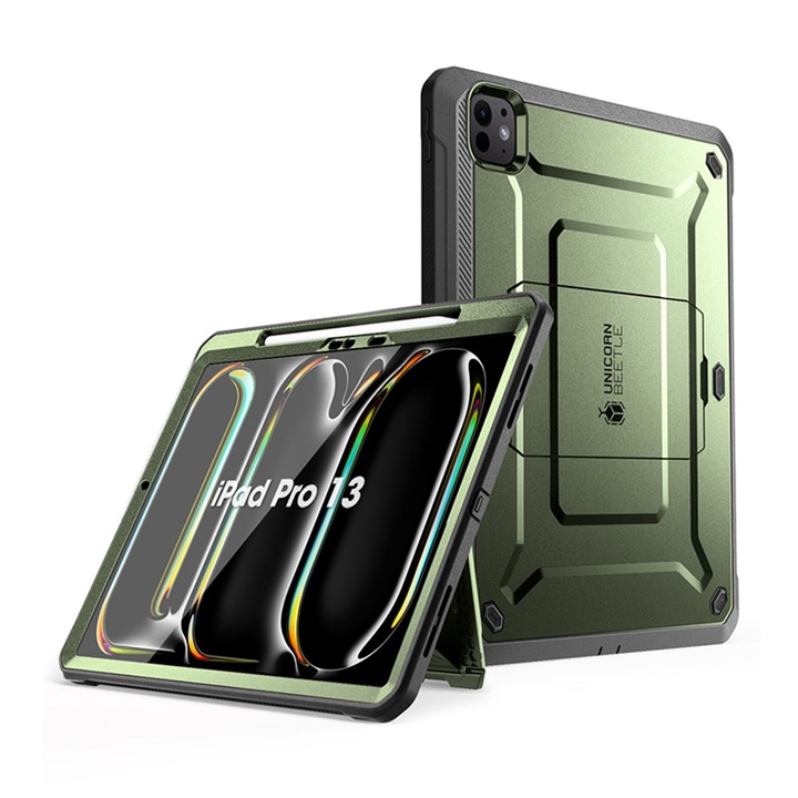 Калъф за iPad Pro 13 2024, ru iPad Pro 13 - Supcase Unicorn Beetle Pro, W55, Полиуретан, Guldan