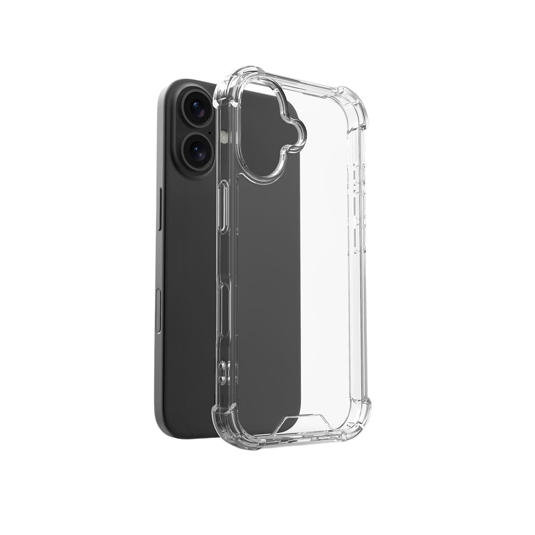 Husa pentru iPhone 16 DaDen, Ultra Protection, Protectie colturi, Anti soc, Rezistenta la impact, Transparenta