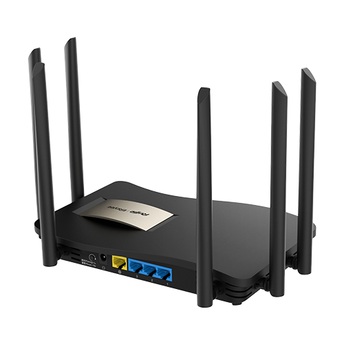 Router WiFi 5 Dual Band, 4 porturi Gigabit, AC1300, 6 dBi, Cloud ...