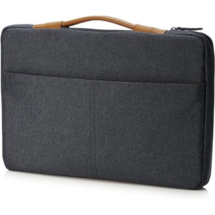 Geanta Pentru Laptop, Hp Envy Urban 15.6", Material: Microfibra, Nylon, Greutate: 0,4 Kg, Manere Confortabile, Functii: Impermeabila, Compartiment Rfid, 400 x 280 x 40 mm, Gri