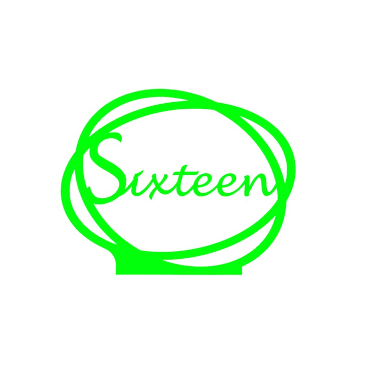 Сватбена украса за маса "SIXTEEN", зала за събития, 163 X 202 мм зелена