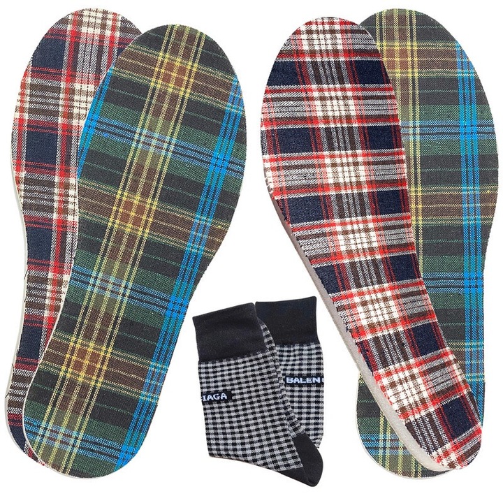 Colanti Dama, Colanti Sosete cu Talie Inalta, Branturi Pentru Incaltaminte, Brant Spuma cu Memorie, 3 perechi, culoare Verde Negru, marime 37-41