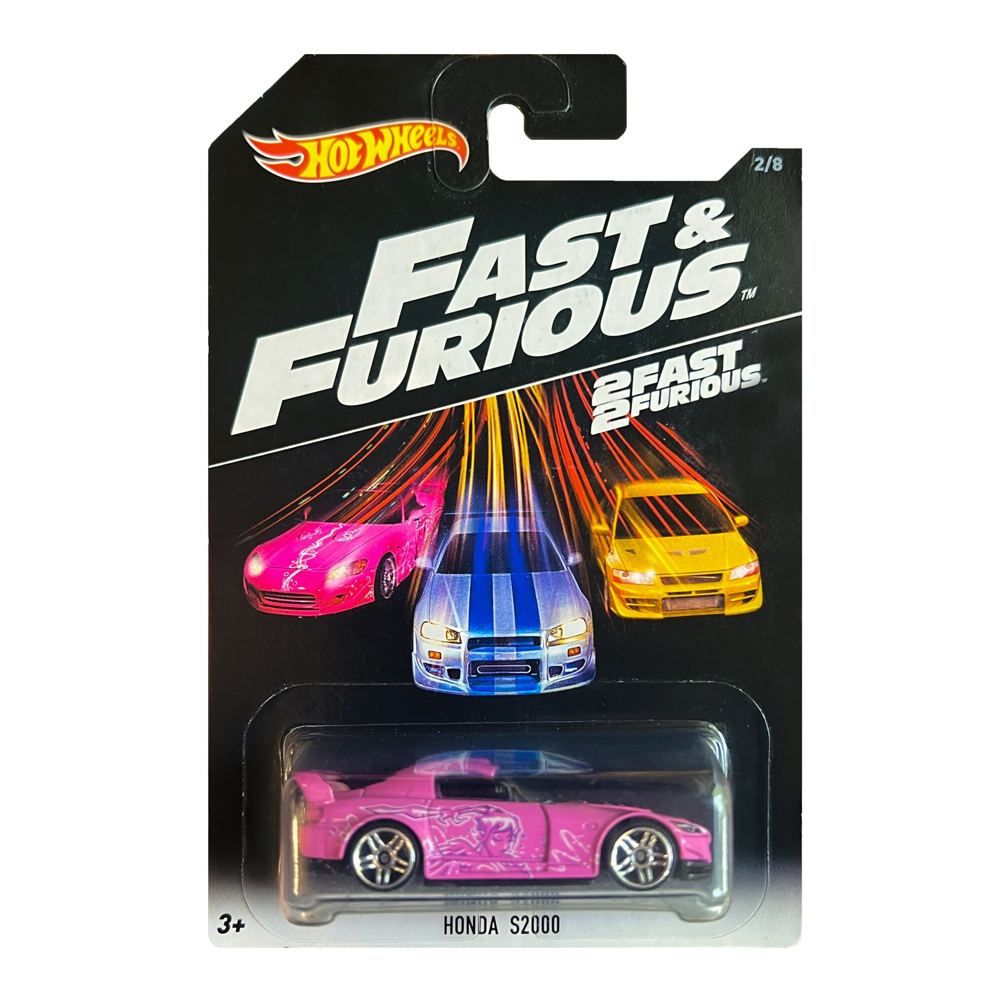 Masinuta metalica Hot Wheels, Honda S2000 Fast & Furious, 2Fast