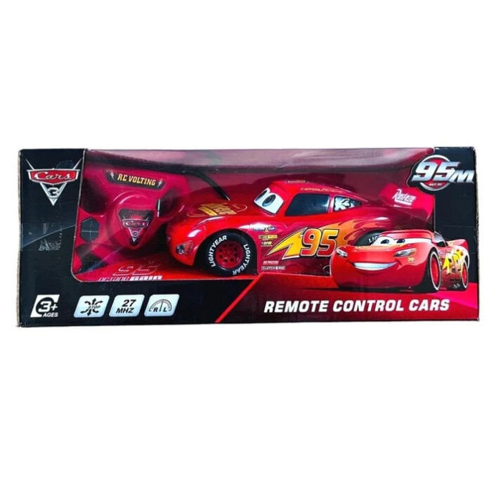 Set 3 masinute Disney Cars 3, Fulger McQueen, Jackson Storm si