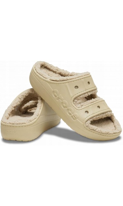 Saboti Izolati Femei, Crocs, Baya Cozzy 210073 Sandal, Bej, Bej, 42-43