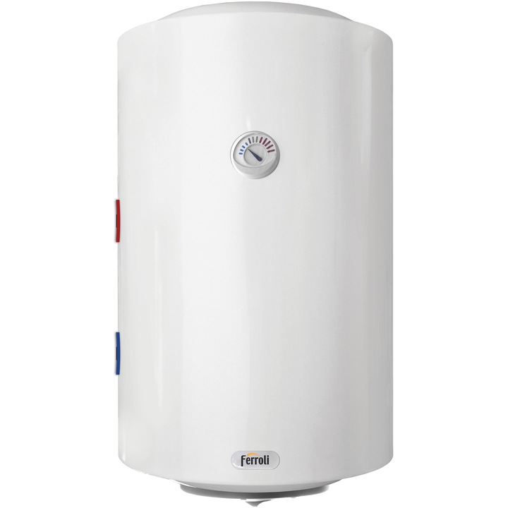 Termoelektromos kazán Ferroli Power Termo 100V STG, 95 l, 1,5 kW, MPa 0,8, függőleges beépítés, fehér