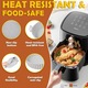 Recipient pentru Air Fryer din silicon, cuptor cu microunde, friteuza, 13x13x5 cm, rezistent la caldura 220°C