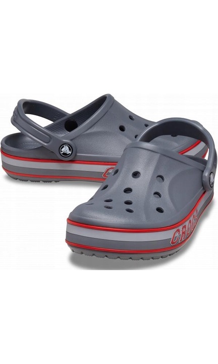 Saboti Femei, Crocs, Bayaband Sport Band 28268 Clog, Gri, Gri, 38-39