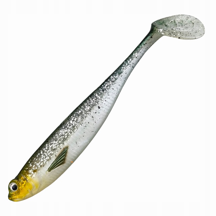 Momeli artificiale Dam Shadster Slim 11,5cm, Silver Shiner, 12,7g