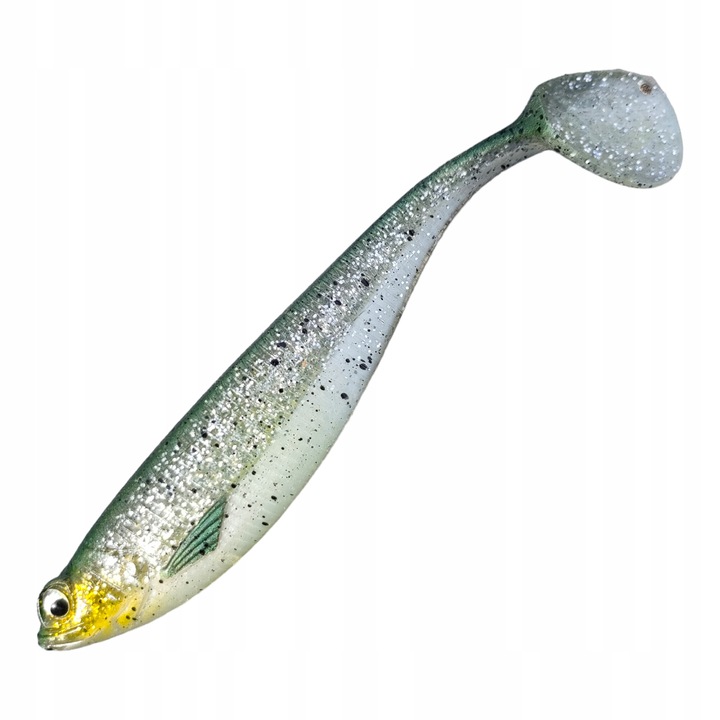 Dam Shadster műgumi 12cm, 16,8g, Silver Shiner, sósvízhez és harcsához