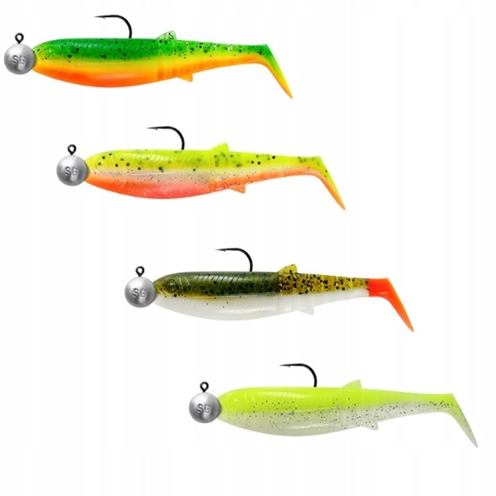 Savage Gear Cannibal 8cm-es műcsali szett, 4 db, többféle szín, súly 12,5g