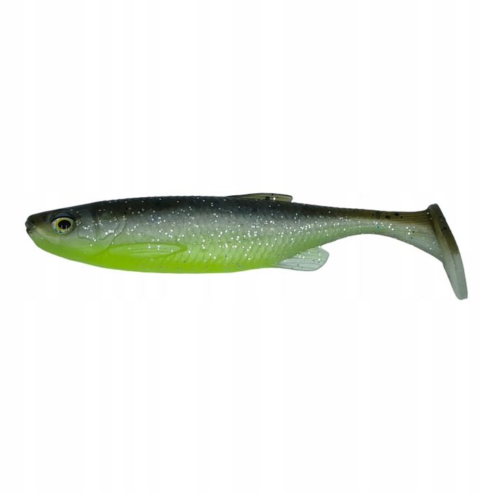 Momeli artificiale Savage Gear Fat Minnow 9cm, Green Pearl Silver, 7g
