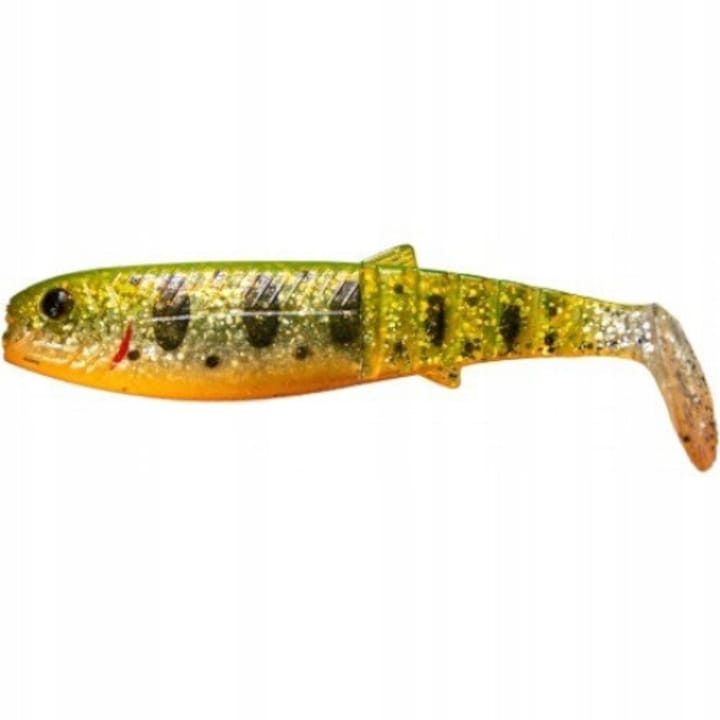 Momeli artificiale Savage Gear Cannibal 10cm, Olive Smolt UV, 9g, pentru salau si stiuca