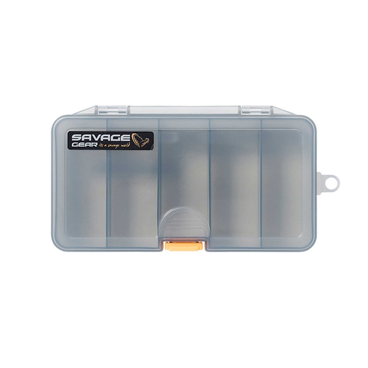Savage Gear Lurebox Smoke, 18.6x10.3x3.4cm, 5 отделения, прозрачен