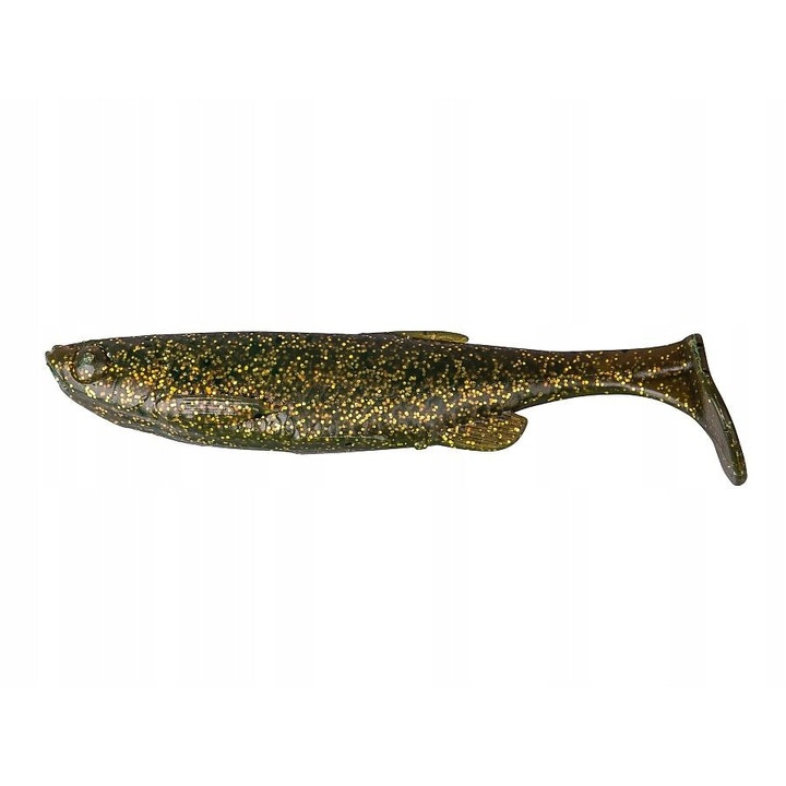 Momeli artificiale Savage Gear Fat Minnow 9cm, Motoroil, 7g, pentru pescuit la salau si stiuca