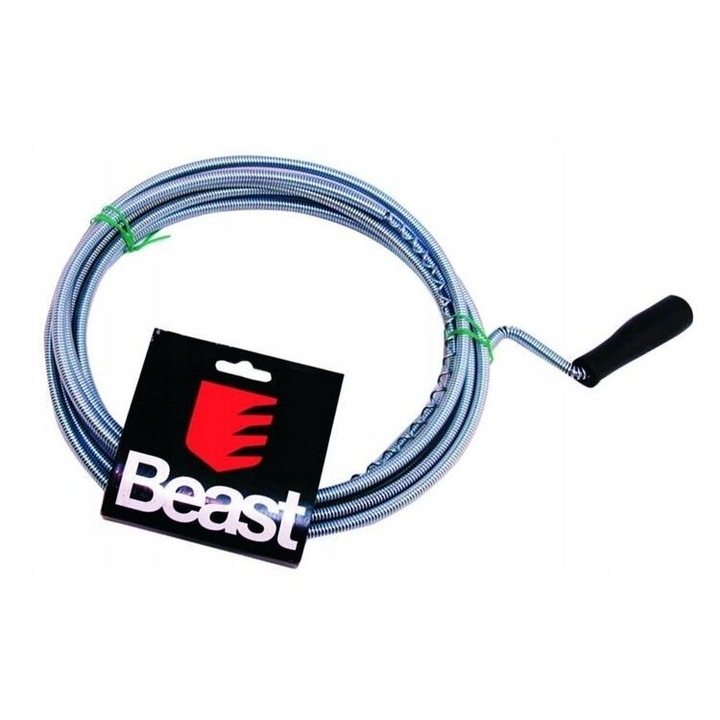 Спирала за канализация, Beast, 5м x 6мм