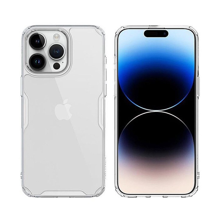 Ütésálló védőtok Apple iPhone 16 Pro telefonhoz, Polikarbonát, TPU, Ultra Safe Camera, Optim Solution, Átlátszó