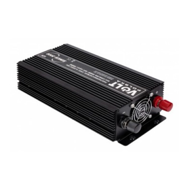 Инвертор 2000 W, Pure Wave, 12 V - 230 V за слънчеви панели и автомобили, чист синус, каравана, кемпер, тестван с осцилометър, кемпер, лодка, самостоятелна къща