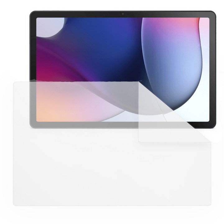 Folie Silicon High Definition pentru Motorola Moto Tab G62, COMANDO TAB PROTECT, Anti-Soc, Rezistenta la zgarieturi, Ultra-subtire, Strat Oleofobic, Sensibilitate ridicata, Aplicare usoara, Transparent