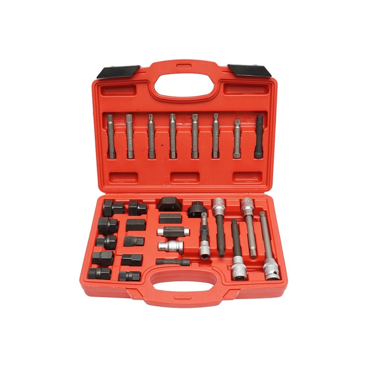 Trusa chei pentru montat si demontat fulie alternator 30 piese Breckner Germany
