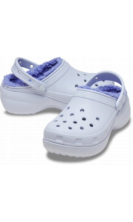 Saboti Izolati Femei, Classic Lined 207938 Clog, Albastru, Albastru, 42-43