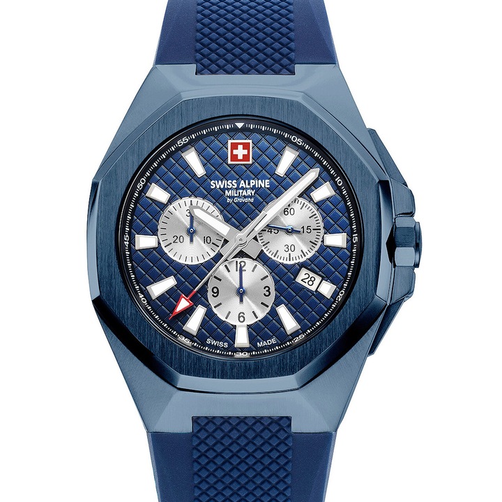 Ceas barbati Swiss Alpine Military Typhoon 7005.9895 Cronograf