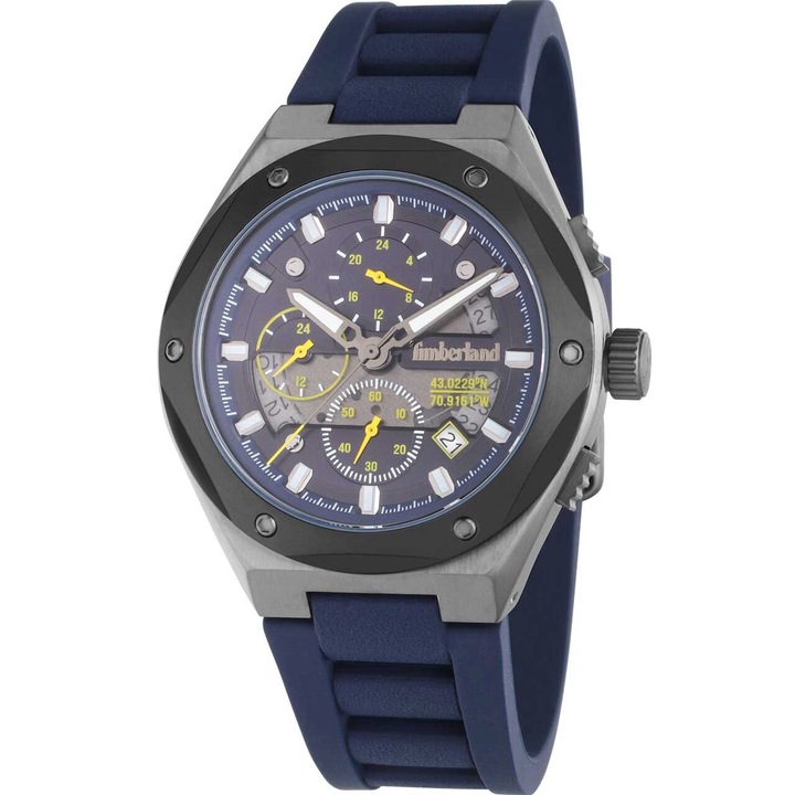 Timberland TDWGQ2231201, Kvarc, 45mm, 5ATM Férfi karóra