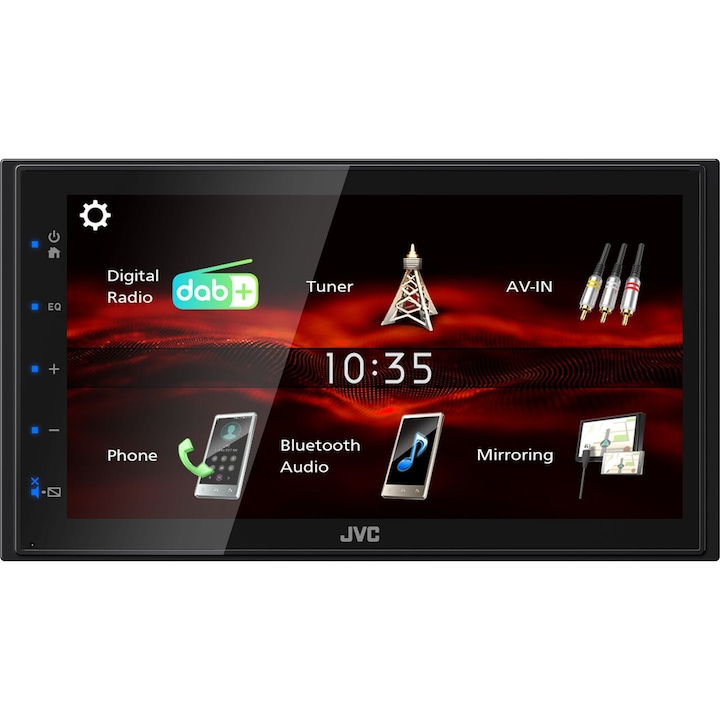 Multimedia auto JVC KW-M180DBT, conectivitate AUX, 235698