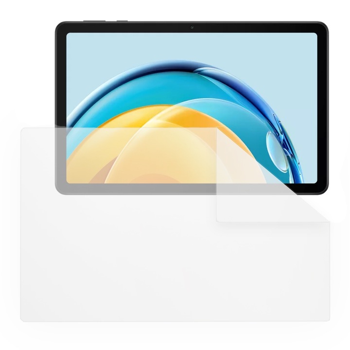 Folie Silicon High Definition pentru Huawei MatePad 10.4, COMANDO TAB PROTECT, Anti-Soc, Rezistenta la zgarieturi, Ultra-subtire, Strat Oleofobic, Sensibilitate ridicata, Aplicare usoara, Transparent