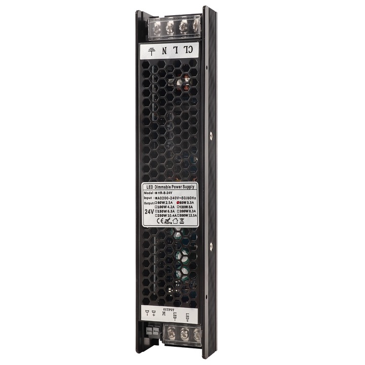 Sursa de alimentare reglabila 80W, Enforose, suport inalta eficienta SCR, control 0-10V, PWM, DALI, 4 moduri de control