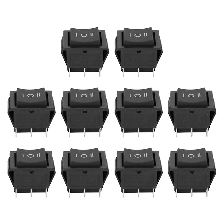 10 db-os műanyag, 6 tűs kapcsoló készlet, Enforose