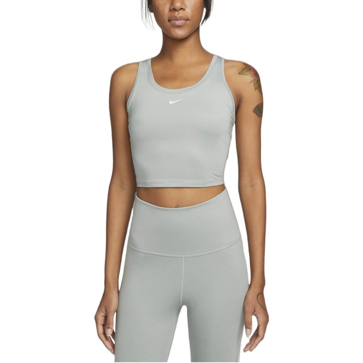 Maiou NIKE One Dri-FIT Crop Novelty - DX0004-330 20760, Zöld, M