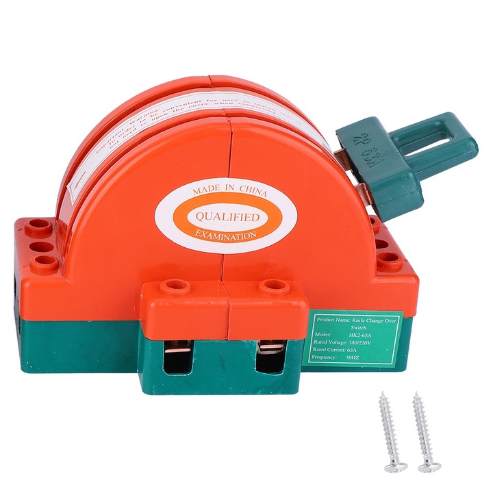 Enforose dupla késes piros leválasztó kapcsoló