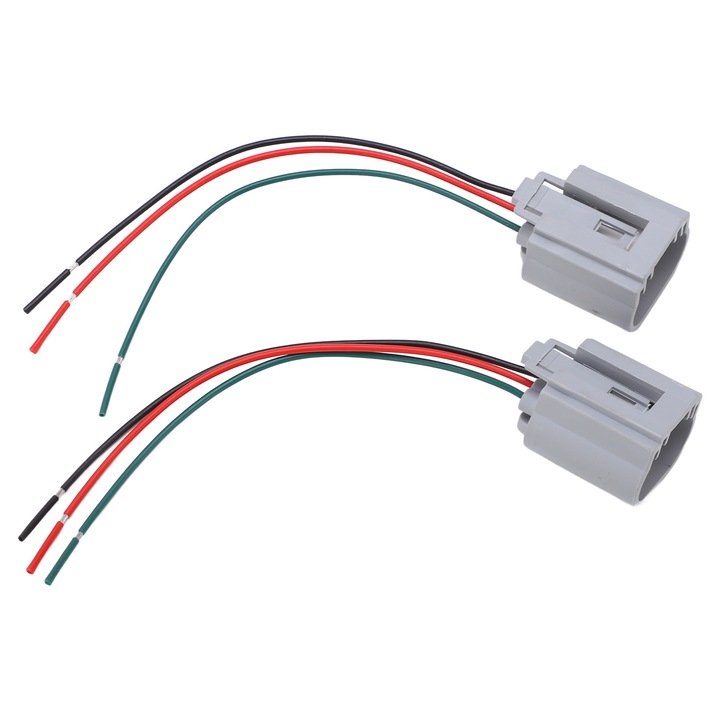 Set 2 bucati cablaj Enforose, H13-2, rezistent la temperaturi ridicate, ABS, 10A, 9~32V