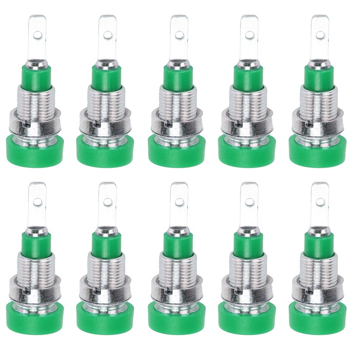 Комплект 10 награди банан, Enforose, 2mm, алама, 30Vac-60Vdc, макс. 10A