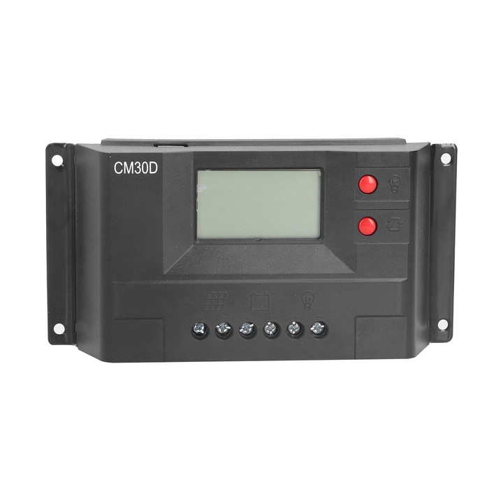 Controler de incarcare solara 12V 24V PWM Paremetru automat LCD ajustabil, Panou solar Baterie Regulator inteligent pentru industrie