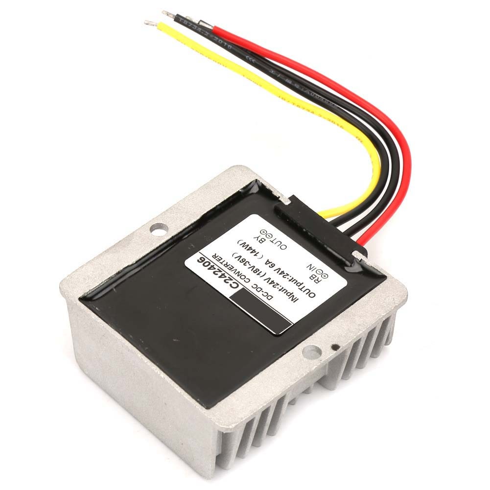 Convertor automat 18-36V la 24V, longziming, 6A, pentru