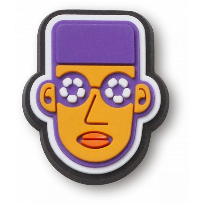 Accesoriu incaltaminte Crocs, Jibbitz Charms, Retro Soccer Dude