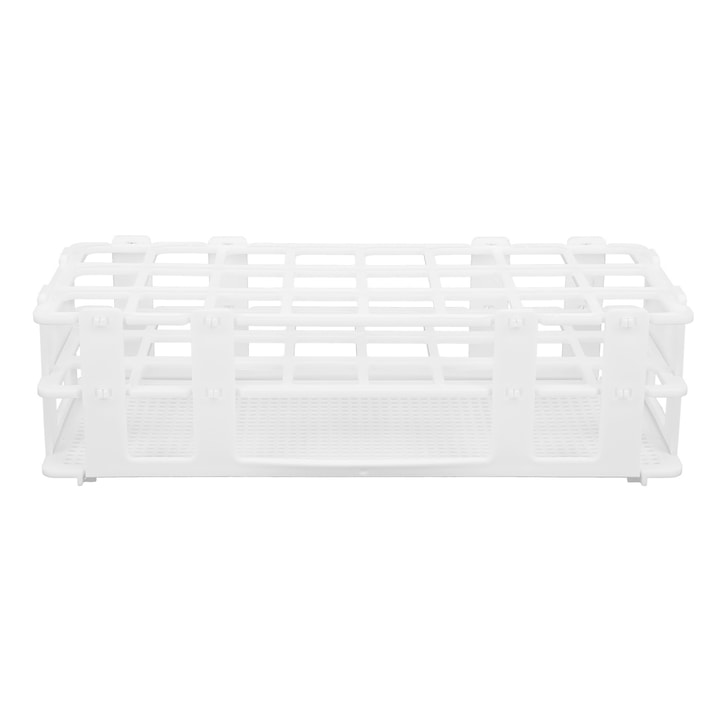 Пластмасов държач за епруветки с 24 отвора, Enforose, 25x25 мм