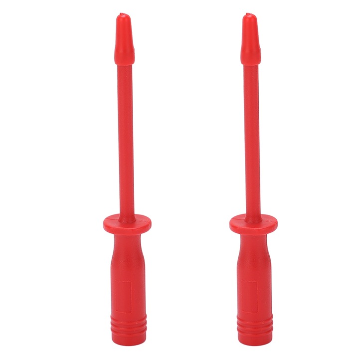 Set 2 buc multimetru cu ac de testare sonda ac cu cap rotund 4mm port pentru testarea circuitului de tensiune auto, Enforose
