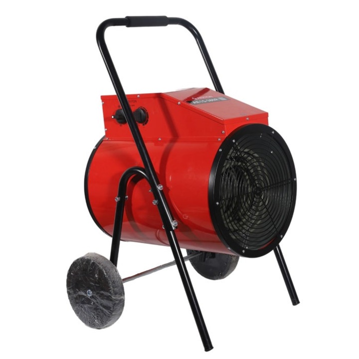 Hideg/meleg levegő fűtő, elektromos, Paxton AE15-380R-C, 3 fokozat, 15 kW, IPX4, termosztát, túlmelegedés elleni védelem, 495 x 520 x 860 mm, 380 V