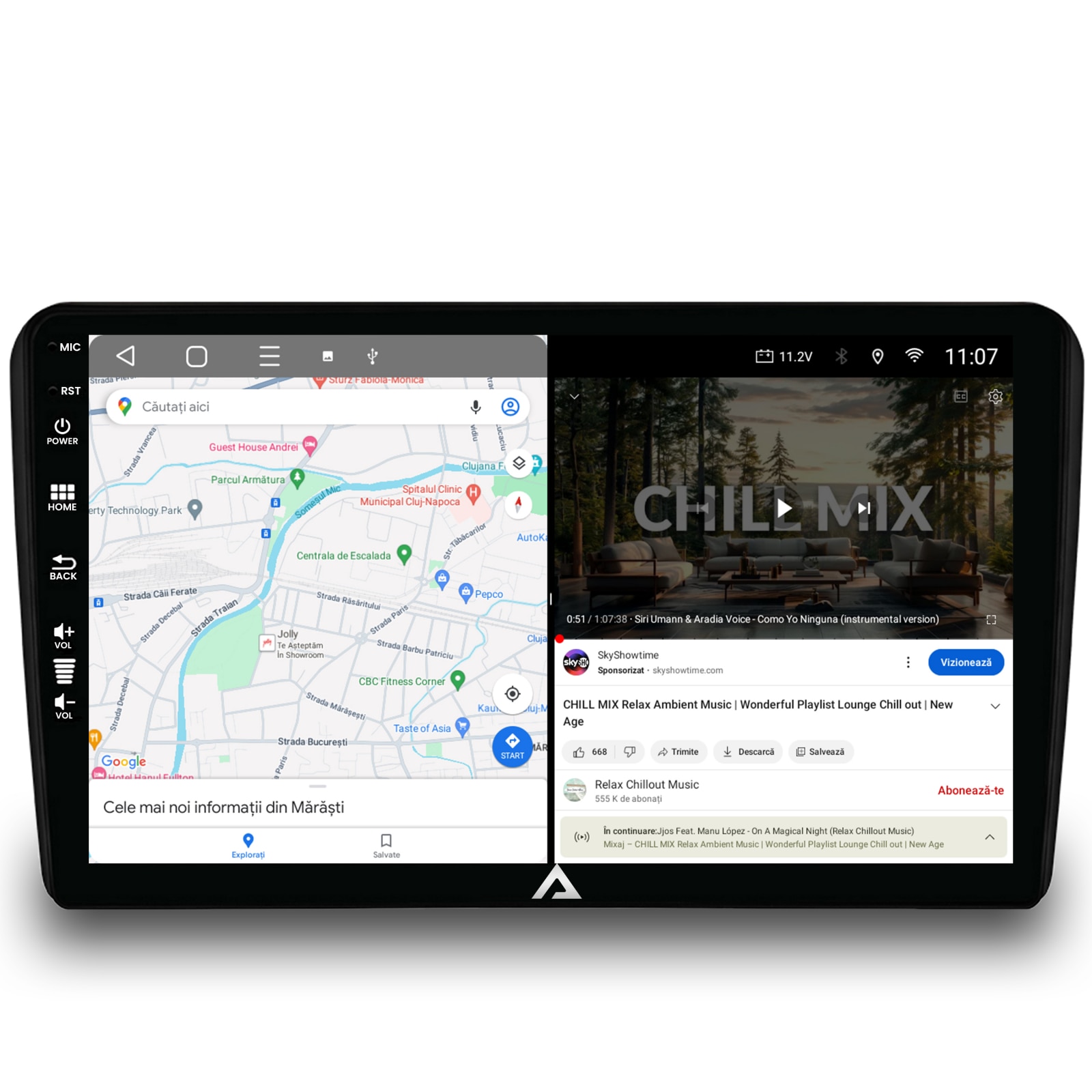 Navigatie HUB64 Audi A3, S3, RS3, 2GB RAM, Android 13, GPS, Wi-FI ...