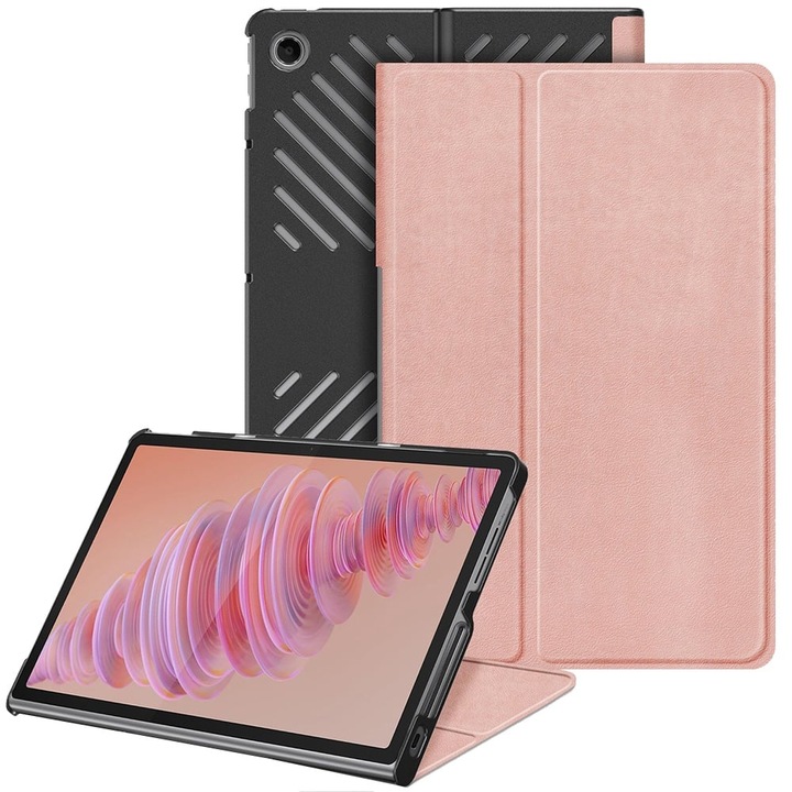 Кейс за Lenovo Tab Plus - Techsuit FoldPro - Rose Gold