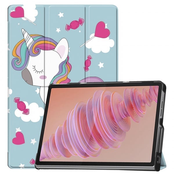 Husa pentru Lenovo Tab Plus - Techsuit FoldPro - Unicorn