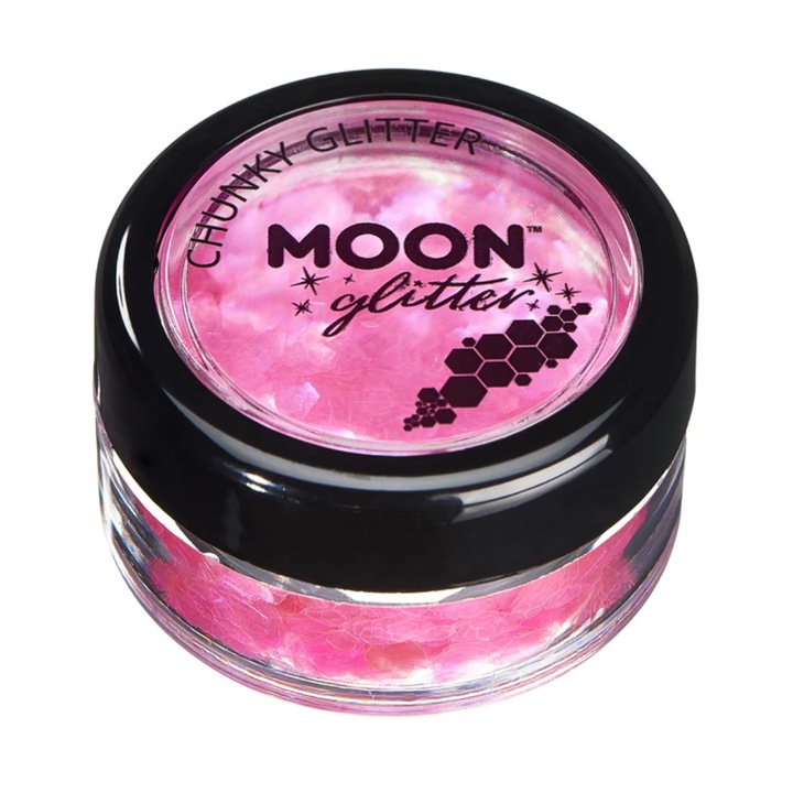 Грим с розови пайети Moon shaker, Блестящ, 5g