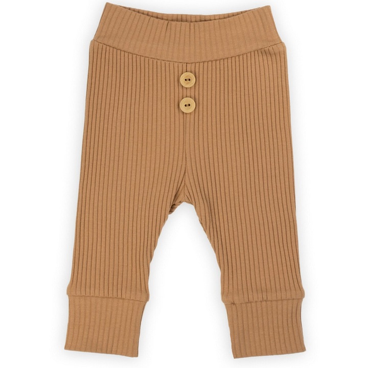 Nicol, nadrág, pamut, karamell, Karamellbarna