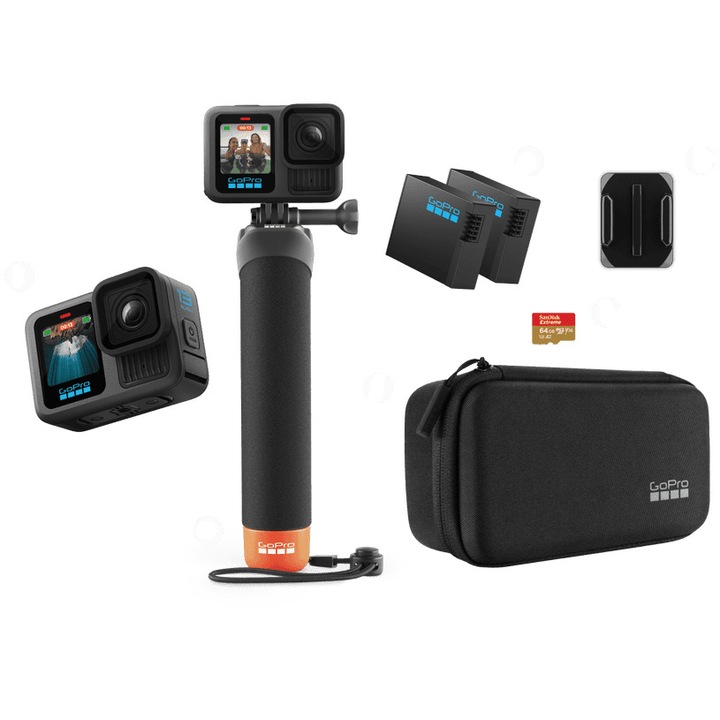 Camera video sport GoPro Hero13 Black, 5.3K60, Bundle