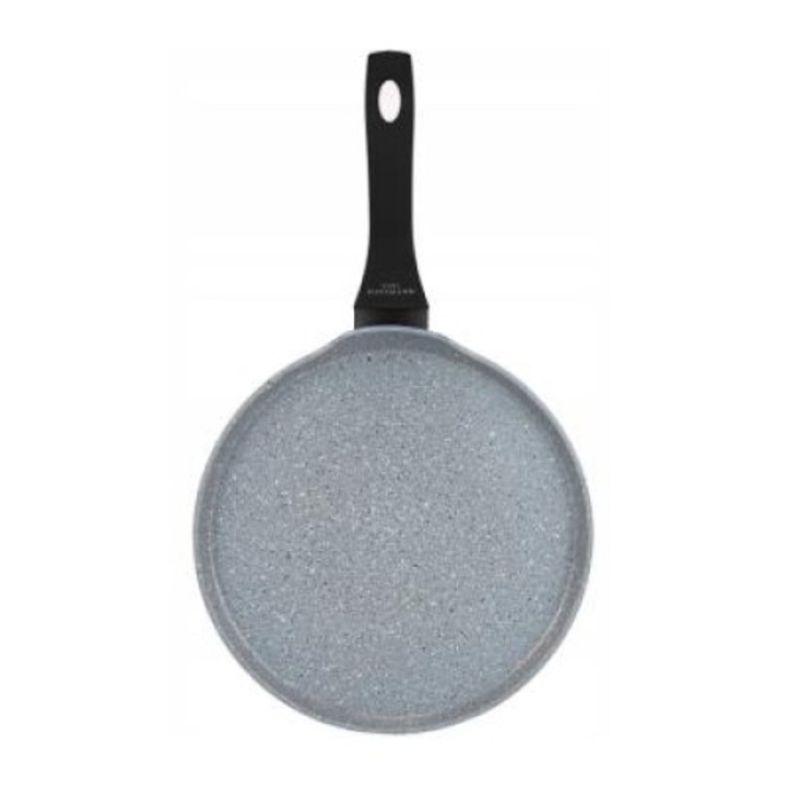 Karl Hausmann palacsintasütő, gránit, 28cm, fekete, tapadásmentes