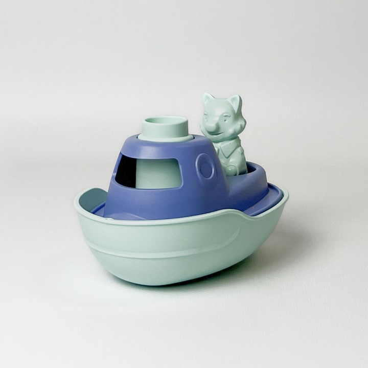 Le Jouet Simple fürdőjáték, Első hajóm 2 az 1-ben, moduláris, türkiz, +12 hónap